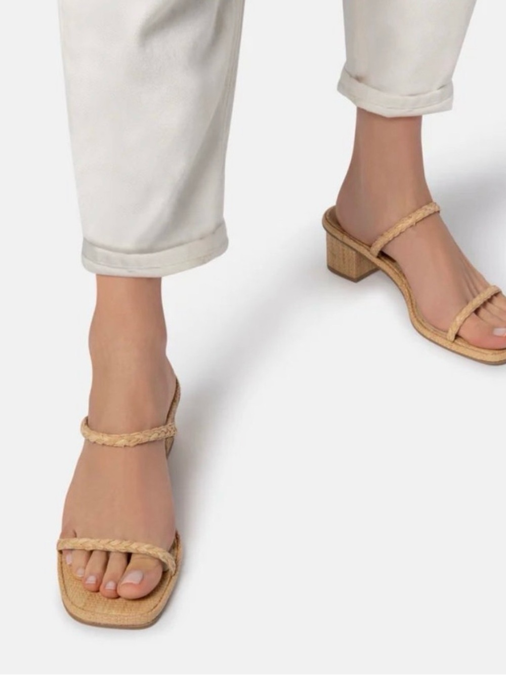 Dolce Vita Shoes - Dolce Vita Riya Slide Sandal in natural, size 8